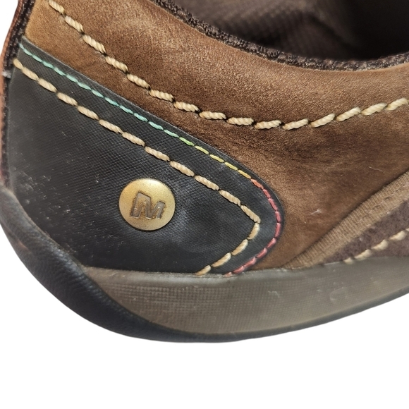 Merrell Women's Mimosa Moc Bracken Slip Ons Sz 8.5 Hiking Walking Cabincore - Picture 7 of 12